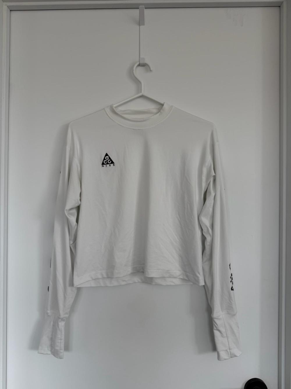 Nike ACG White Long Sleeve Tee
